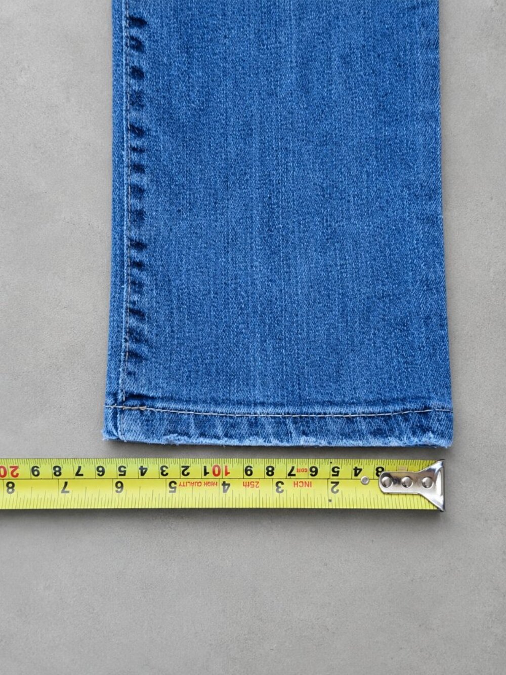 Y2K Distressed Skinny Jeans Light Wash Low Rise Denim - Picture 3 of 6
